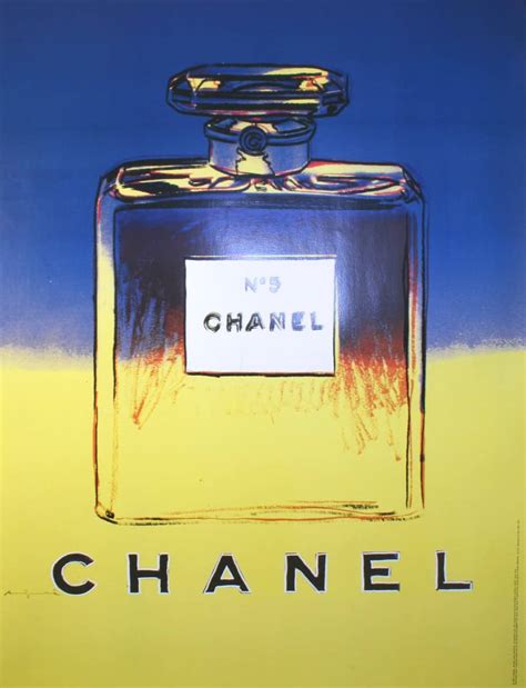 andy warhol chanel poster|chanel no 5 poster.